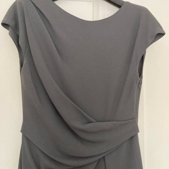 Alberta Ferretti authentic luxury grey dress, size 8-10 - Picture 4 of 11